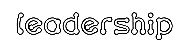 pierced  outline  Free Fonts Download