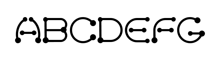 pierced  Regular  Free Fonts Download