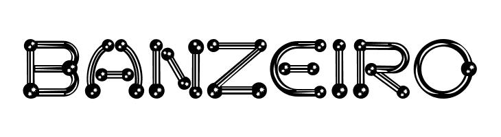 pierced  chrom  Free Fonts Download