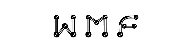 pierced  chrom  Free Fonts Download