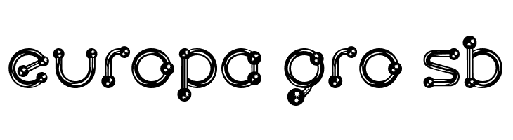 pierced  chrom  Free Fonts Download