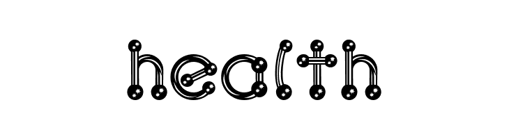 pierced  chrom  Free Fonts Download
