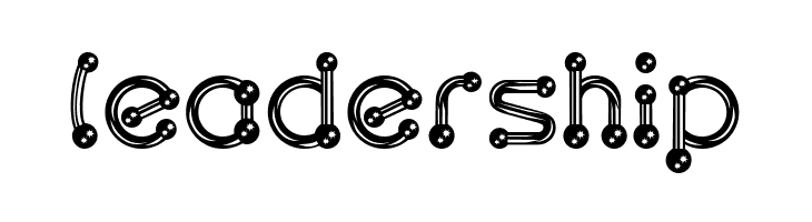 pierced  chrom  Free Fonts Download