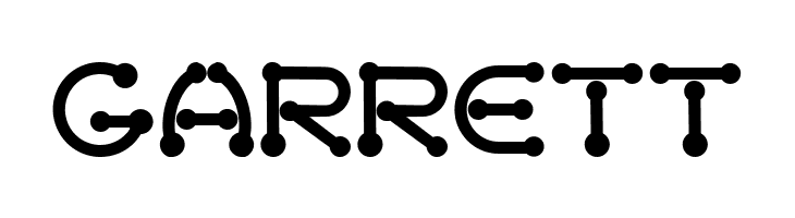 pierced  black  Free Fonts Download