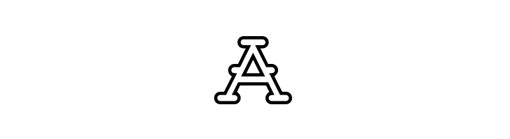 Batter Up Outline  Free Fonts Download