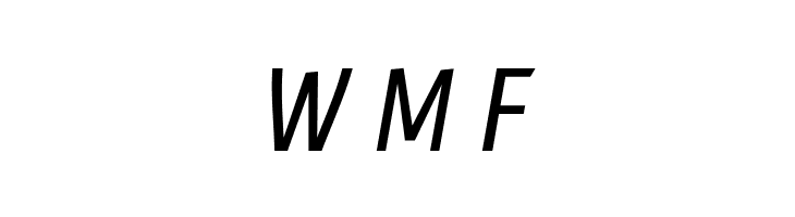 PC Navita Regular-Oblique  Free Fonts Download