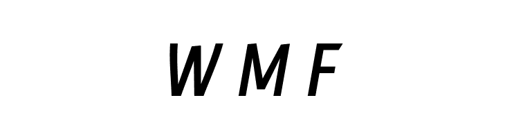 PC Navita Semibold-Oblique  Free Fonts Download