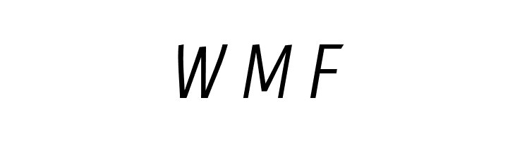 PC Navita Book-Oblique  Free Fonts Download