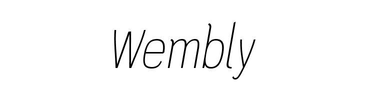 PC Navita Thin-Oblique  Free Fonts Download