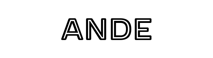 Provoke Inline-Rounded  Free Fonts Download