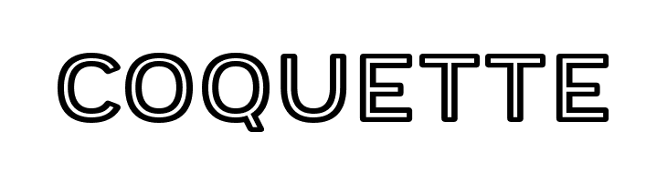 Provoke Inline-Rounded  Free Fonts Download