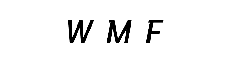 VersaBlock Regular Oblique  Free Fonts Download