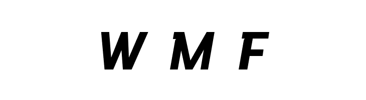 VersaBlock Bold Oblique  Free Fonts Download