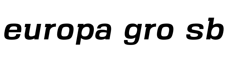 VersaBlock Semibold Oblique  Free Fonts Download