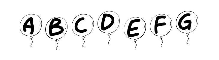 PWBalloon  Free Fonts Download