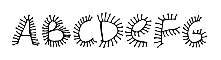 PWHairz  Free Fonts Download
