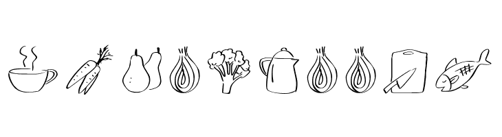 PWFoodblog  Free Fonts Download