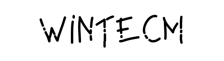 PWLinefont  Free Fonts Download