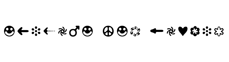 DistroII-Bats  Free Fonts Download