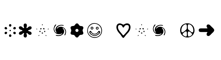 DistroII-Bats  Free Fonts Download