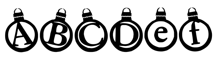 KerstKaarten  Free Fonts Download