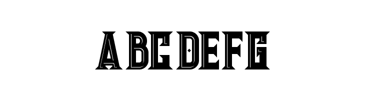 Giant Bold Inline  Free Fonts Download