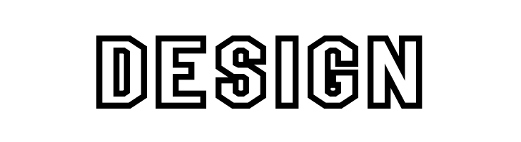 Team Jersey 95 Outline  Free Fonts Download