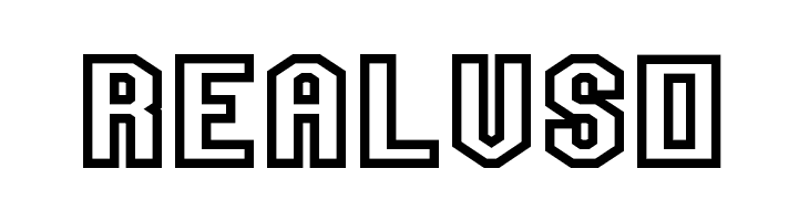 Team Jersey 95 Outline  Free Fonts Download