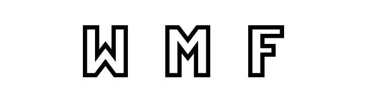 Team Jersey 95 Outline  Free Fonts Download