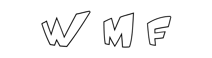 VTC ScreamItLoud Outline  Free Fonts Download