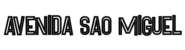 Pineapple Bold Inline  Free Fonts Download