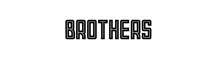 Tron Bold Inline  Free Fonts Download