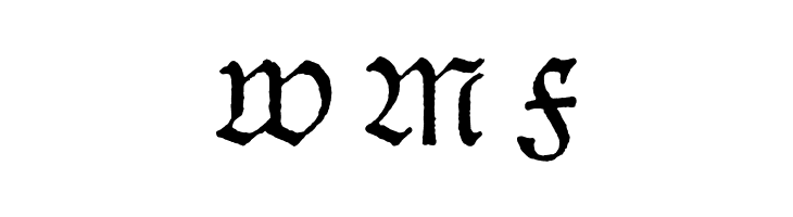 HamburgerSchwabacherDruckrauh10  Free Fonts Download