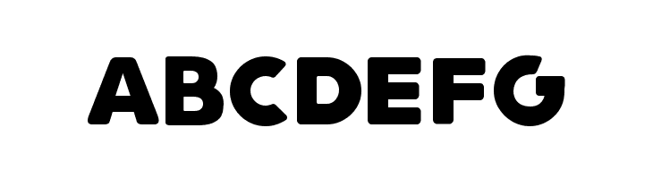 ABCDEFG Aquino Demo Font
