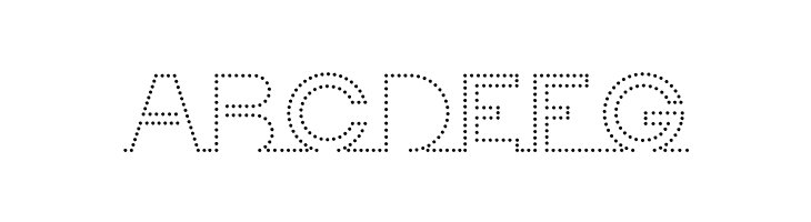 I am online with u Personal Use Only Dotted 2  Free Fonts Download