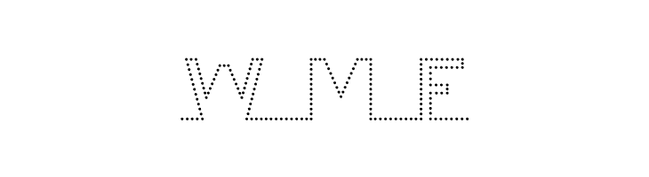 I am online with u Personal Use Only Dotted 2  Free Fonts Download