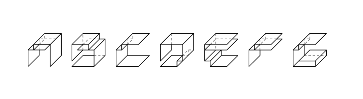 PaperCube-Cube  Free Fonts Download