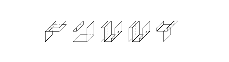 PaperCube-Cube  Free Fonts Download