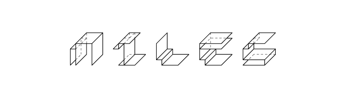 PaperCube-Cube  Free Fonts Download