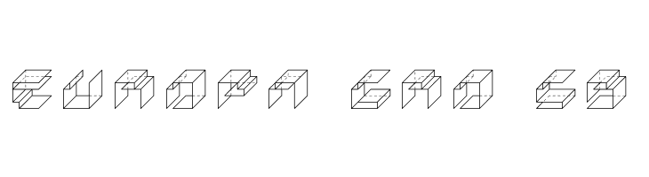 PaperCube-Cube  Free Fonts Download