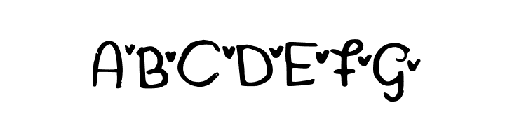 MiniHeartFont  Free Fonts Download