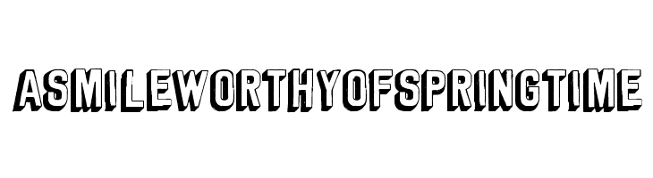 3D by Marta van Eck  Free Fonts Download