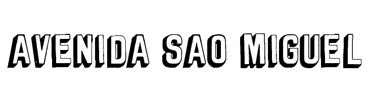 3D by Marta van Eck  Free Fonts Download