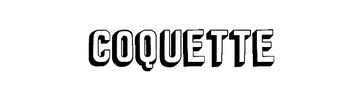 3D by Marta van Eck  Free Fonts Download