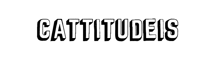 3D by Marta van Eck  Free Fonts Download