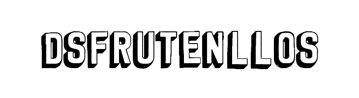 3D by Marta van Eck  Free Fonts Download