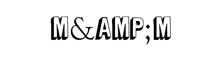 3D by Marta van Eck  Free Fonts Download