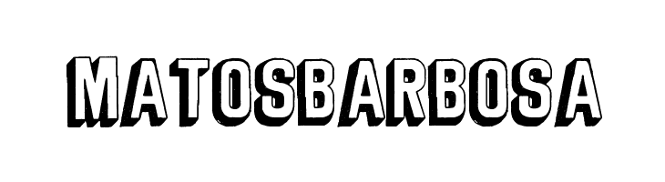 3D by Marta van Eck  Free Fonts Download