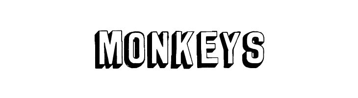 3D by Marta van Eck  Free Fonts Download