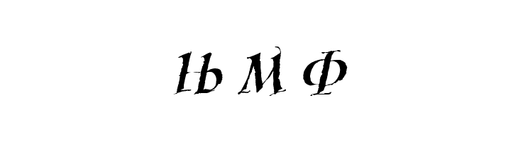 KaligrafCyr  Free Fonts Download